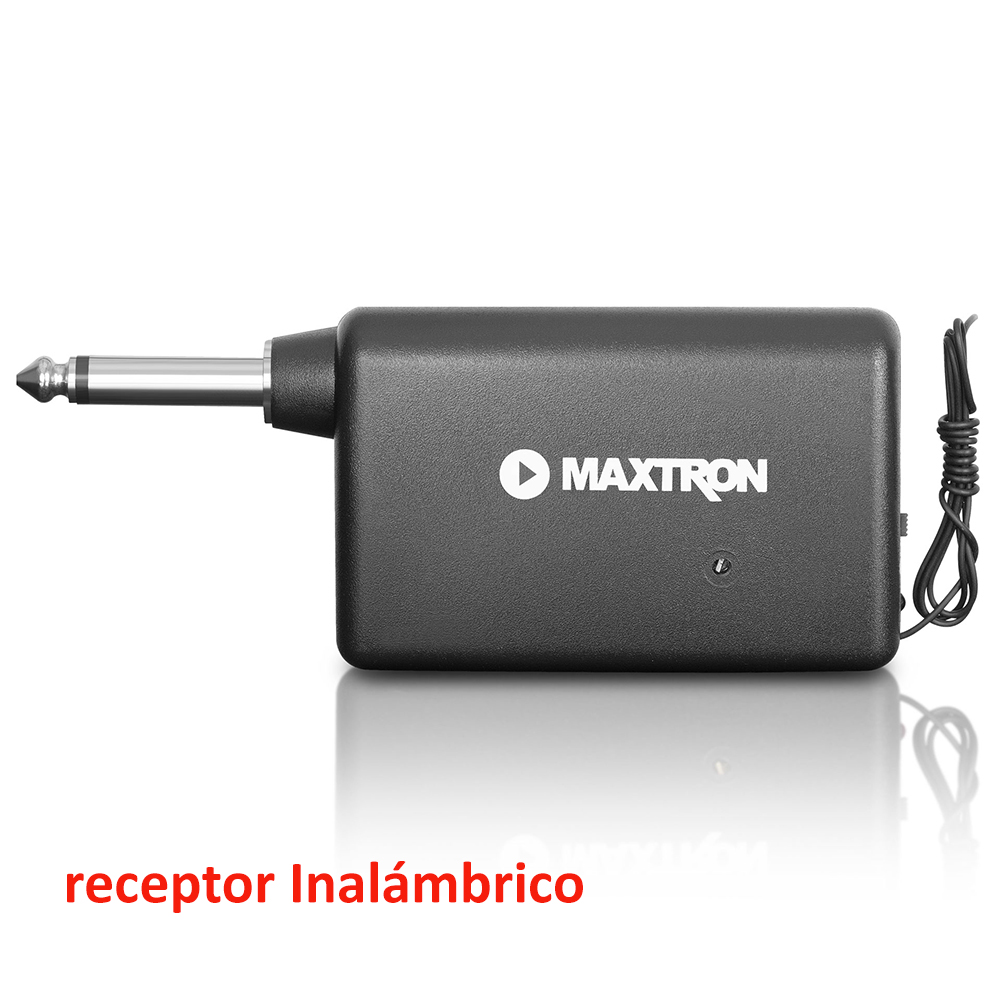 MICROFONO INALAMBRICO + CABLE PARA KARAOKE EN CASA 2 EN 1 - MAXTRON - 5