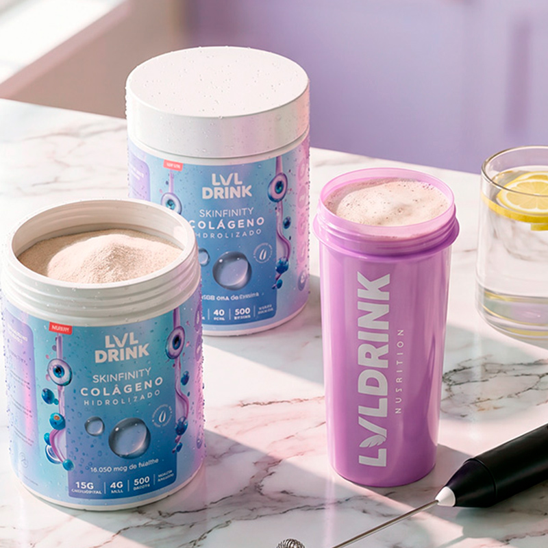 DOBLE COLÁGENO HIDROLIZADO CON BIOTINA 1KG + SHAKER | 82 RACIONES - 2