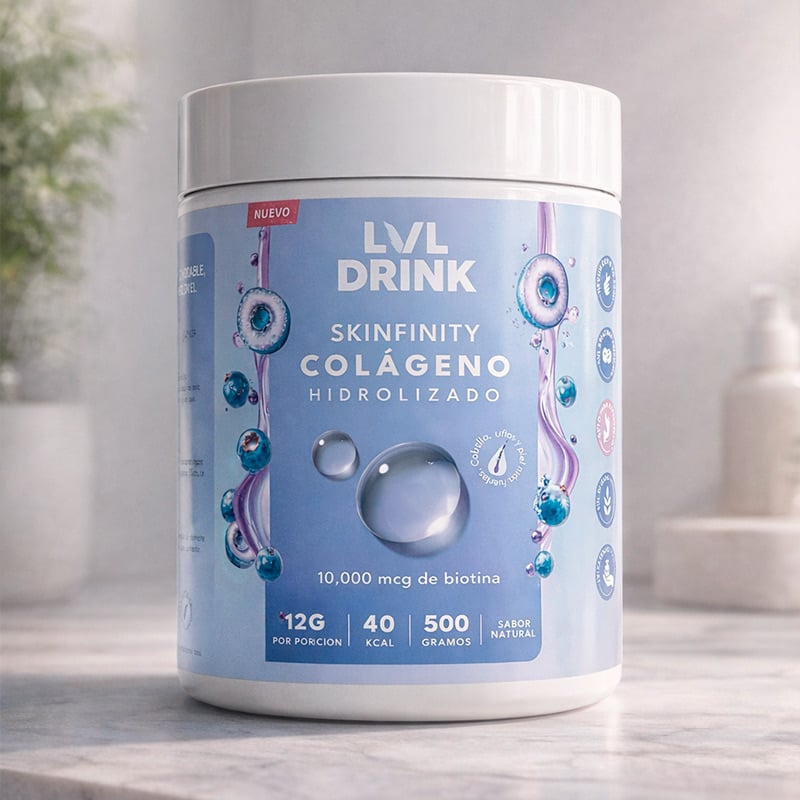 DOBLE COLÁGENO HIDROLIZADO CON BIOTINA 1KG + SHAKER | 82 RACIONES - 3