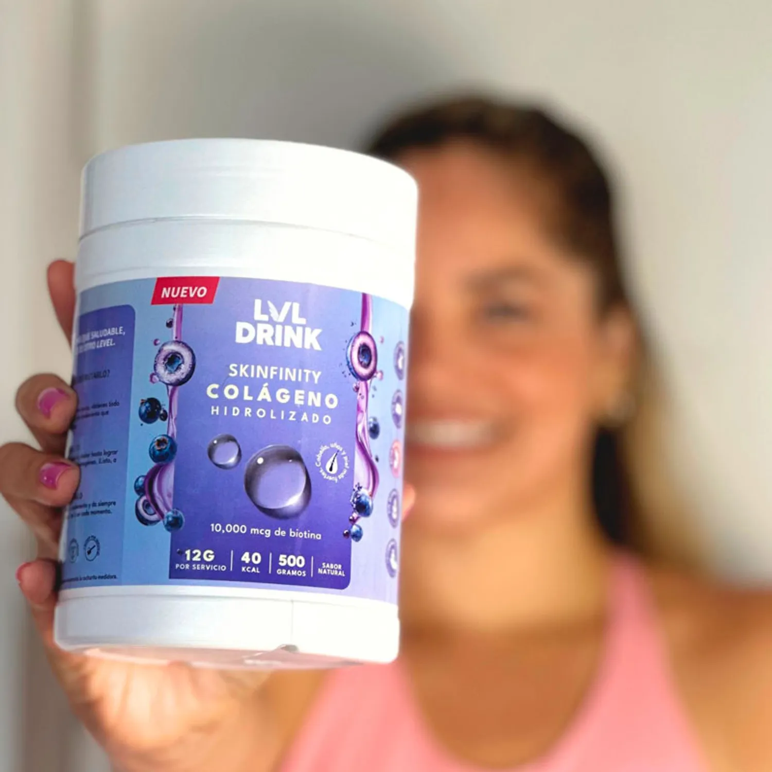 DOBLE COLÁGENO HIDROLIZADO CON BIOTINA 1KG + SHAKER | 82 RACIONES - 5