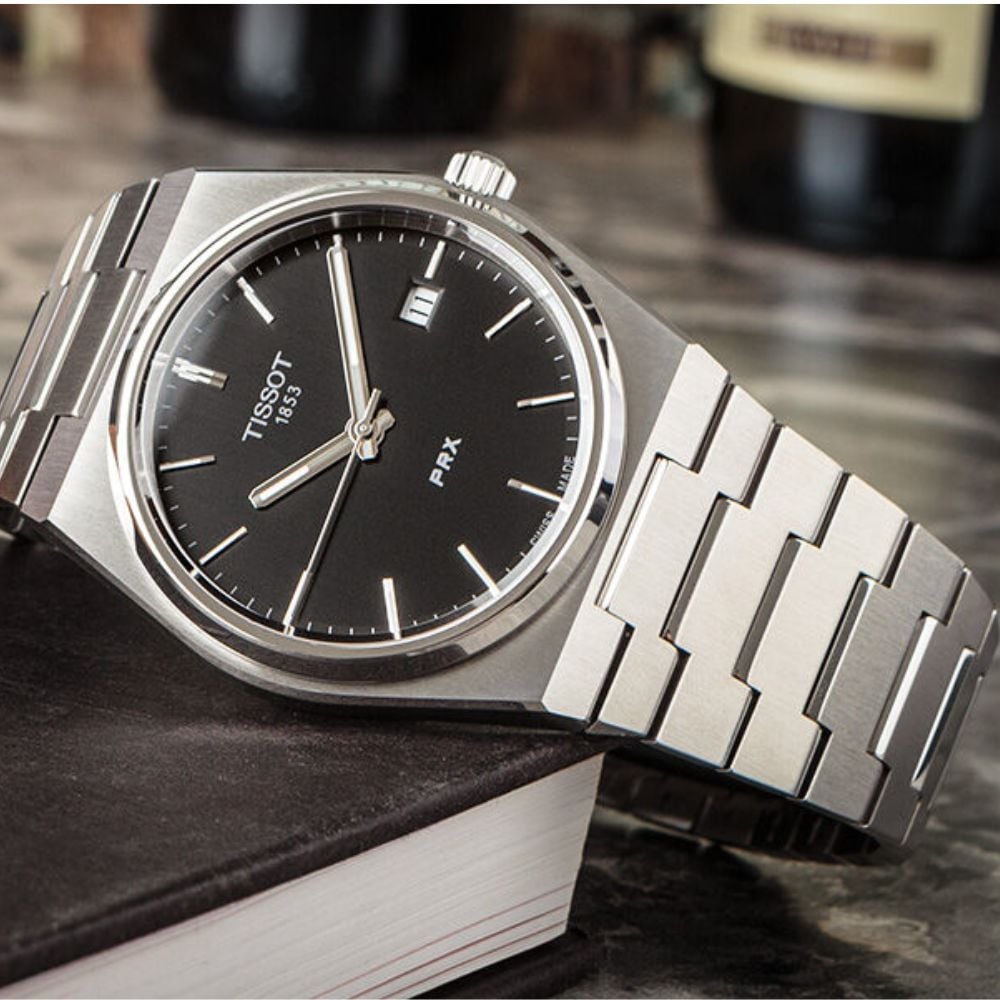 RELOJ TISSOT PRX NEGRO 40MM - 3