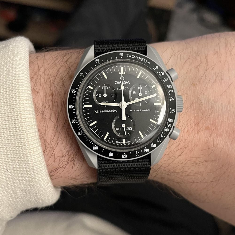 RELOJ BIOCERAMIC MOONSWATCH MISSION TO THE MOON 42MM - 5