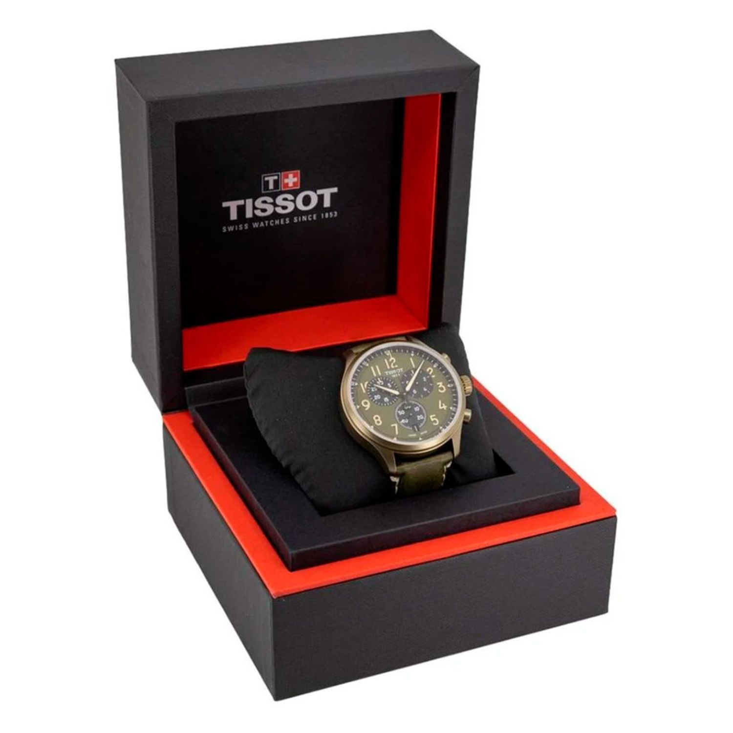 RELOJ TISSOT T-SPORT CHRONO XL KHAKI 45MM - 6