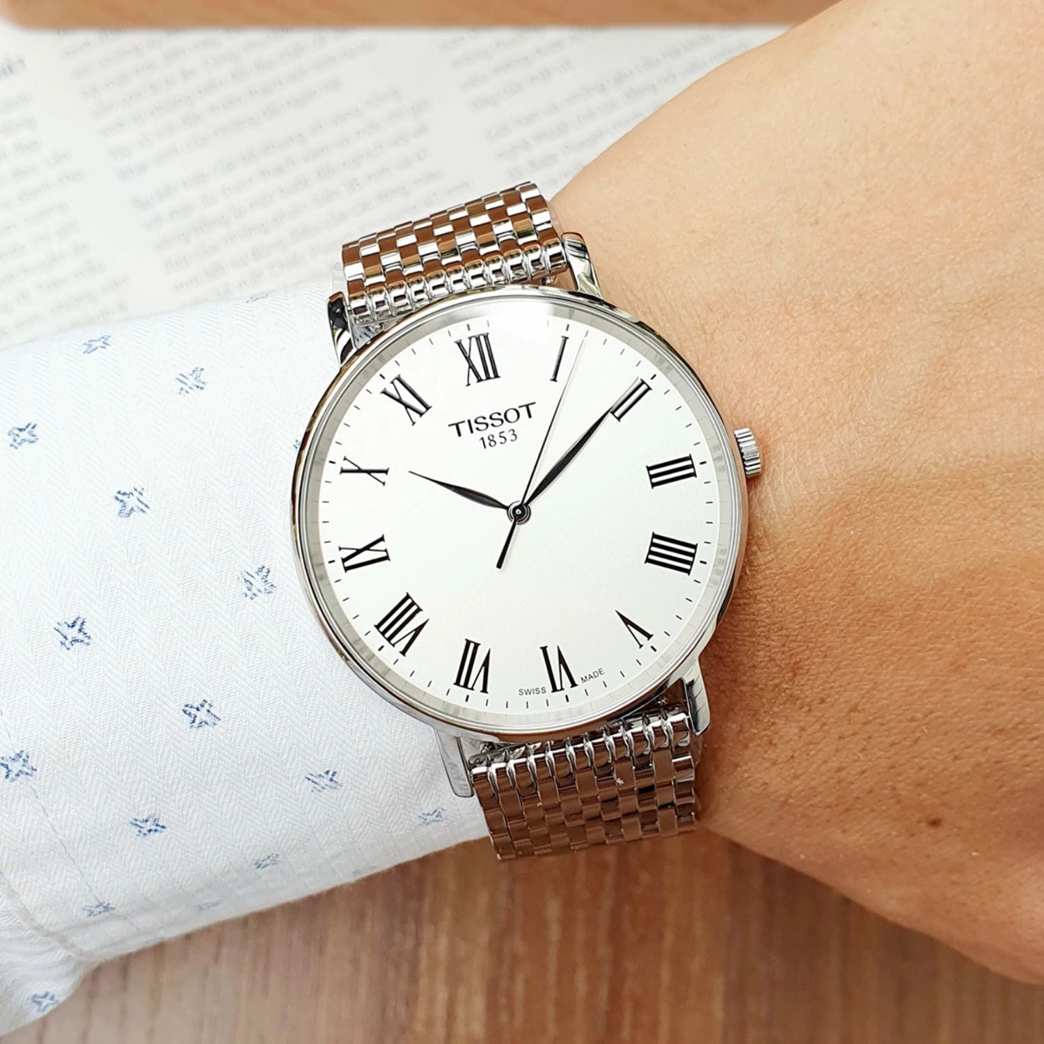 RELOJ TISSOT EVERYTIME BLANCO 40MM - 5