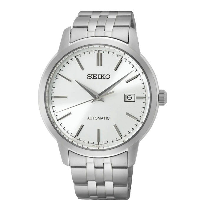 SEIKO ESSENTIALS WHITE AUTOMATIC SRPH85K1 41MM - 1