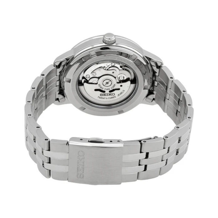 SEIKO ESSENTIALS WHITE AUTOMATIC SRPH85K1 41MM - 3