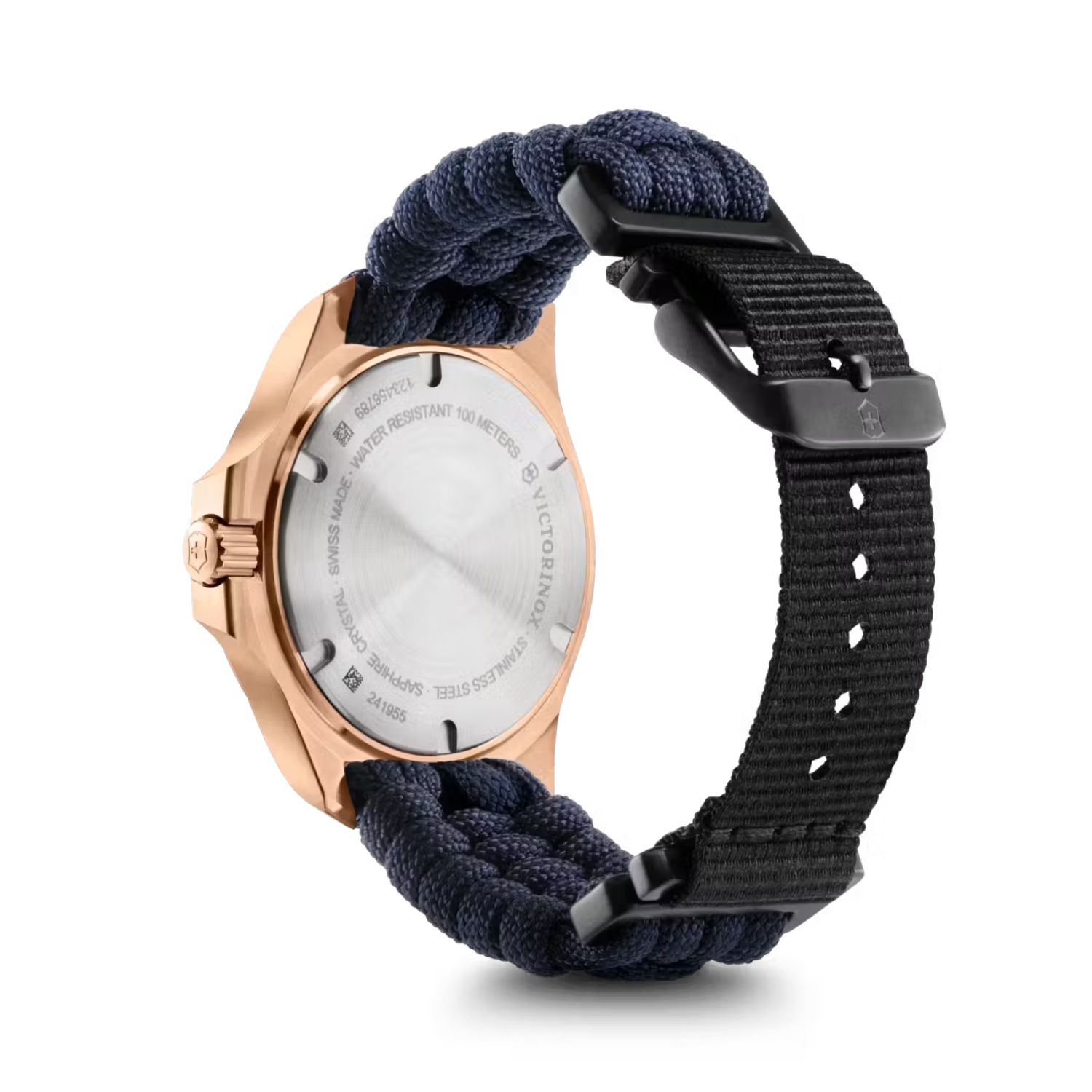 VICTORINOX I.N.O.X BLUE PARACORD LADIES WATCH 37MM - 3