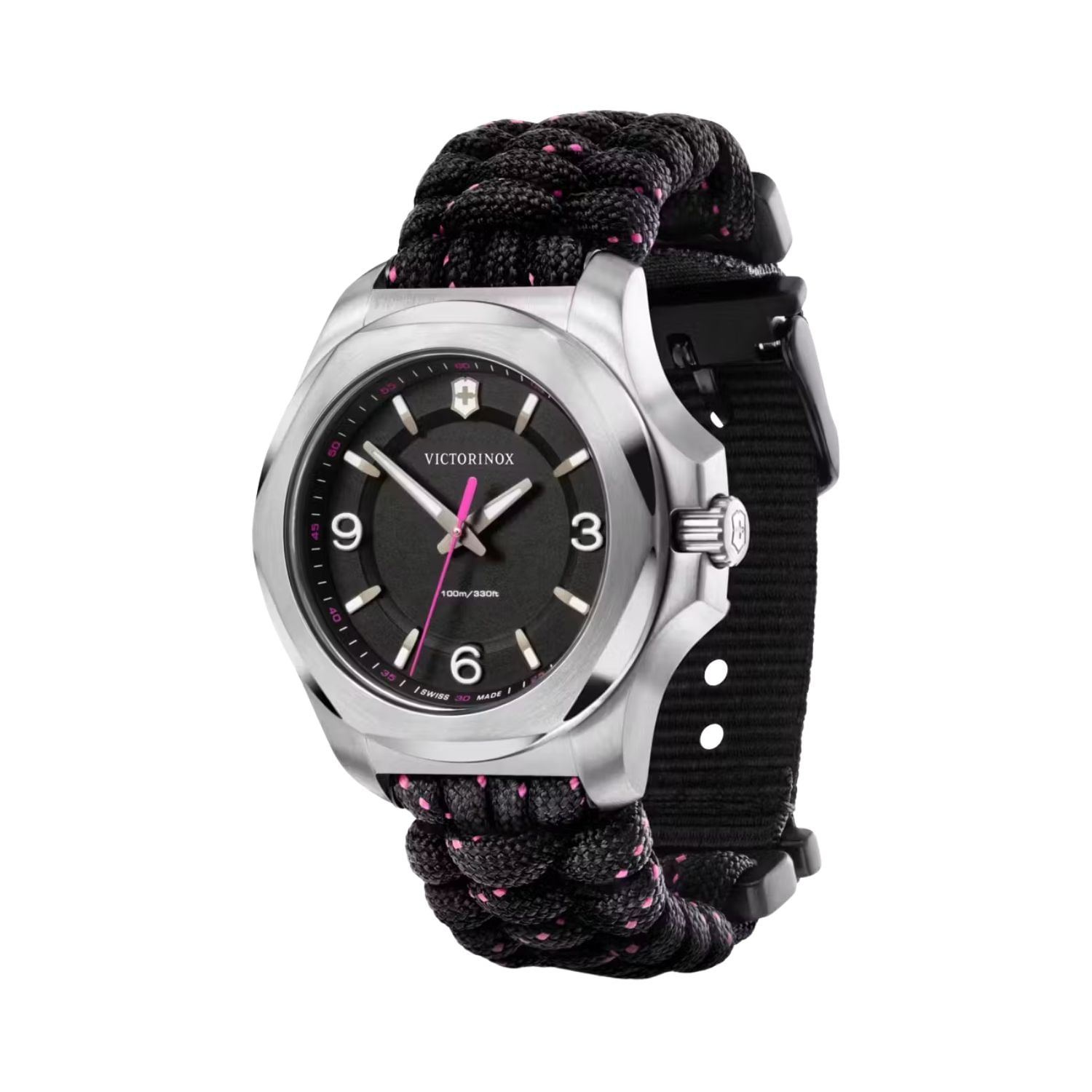 VICTORINOX I.N.O.X BLACK PARACORD LADIES WATCH 37MM - 2
