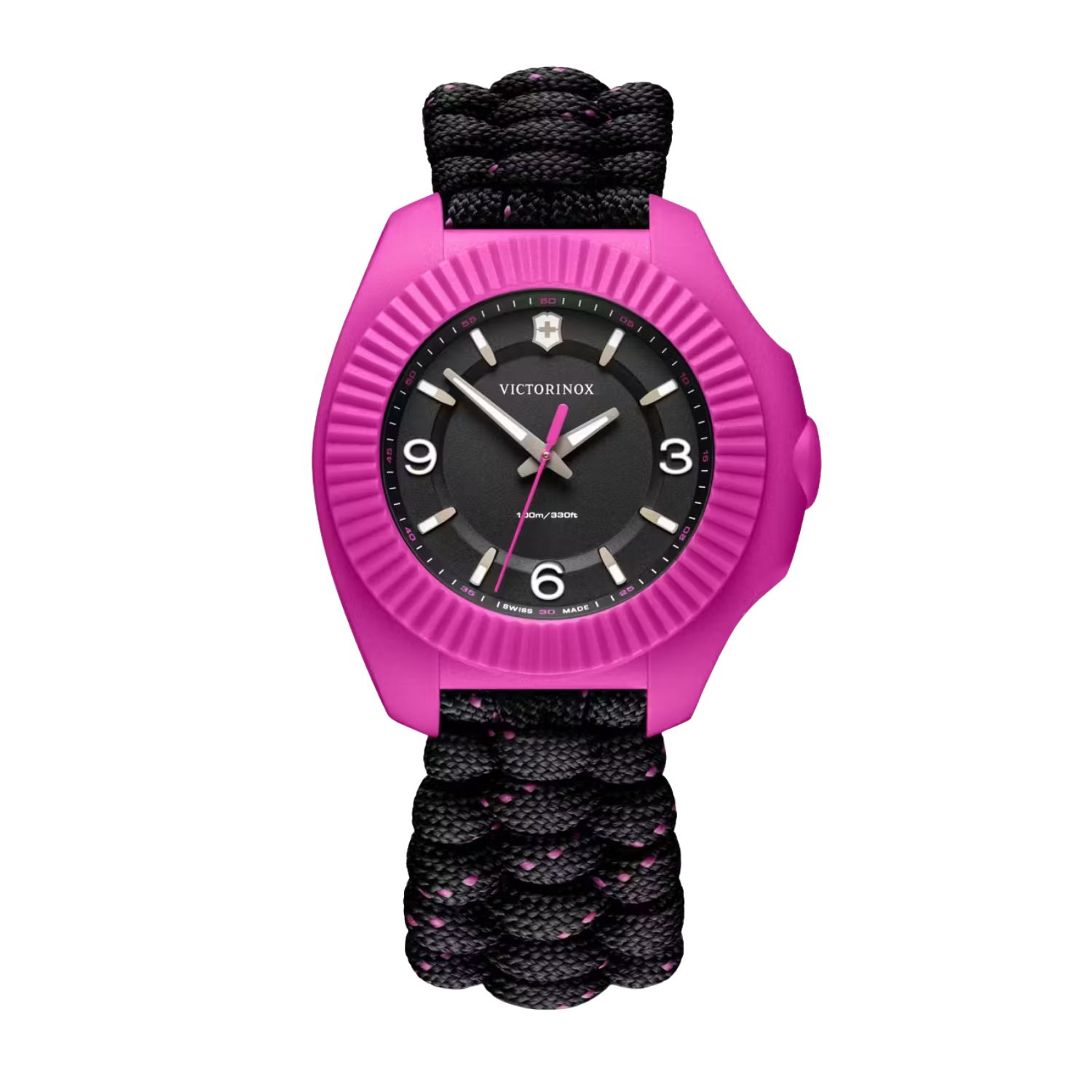 VICTORINOX I.N.O.X BLACK PARACORD LADIES WATCH 37MM - 5