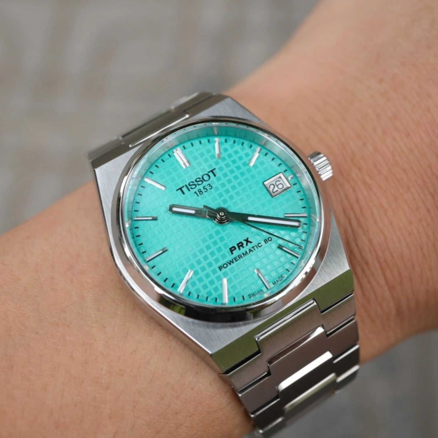 RELOJ TISSOT PRX POWERMATIC 80 TIFFANY 35MM - 6