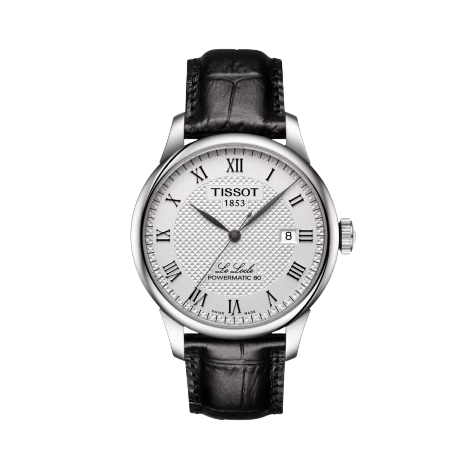 RELOJ TISSOT LE LOCLE POWERMATIC 80 WHITE 39MM - 1