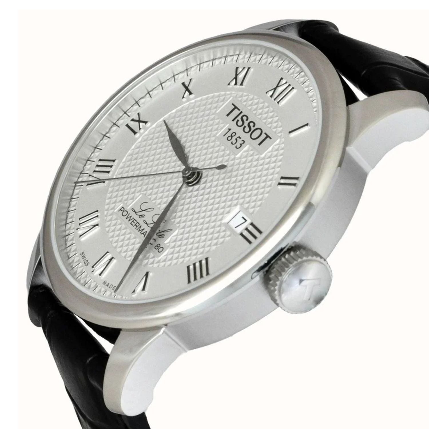 RELOJ TISSOT LE LOCLE POWERMATIC 80 WHITE 39MM - 5