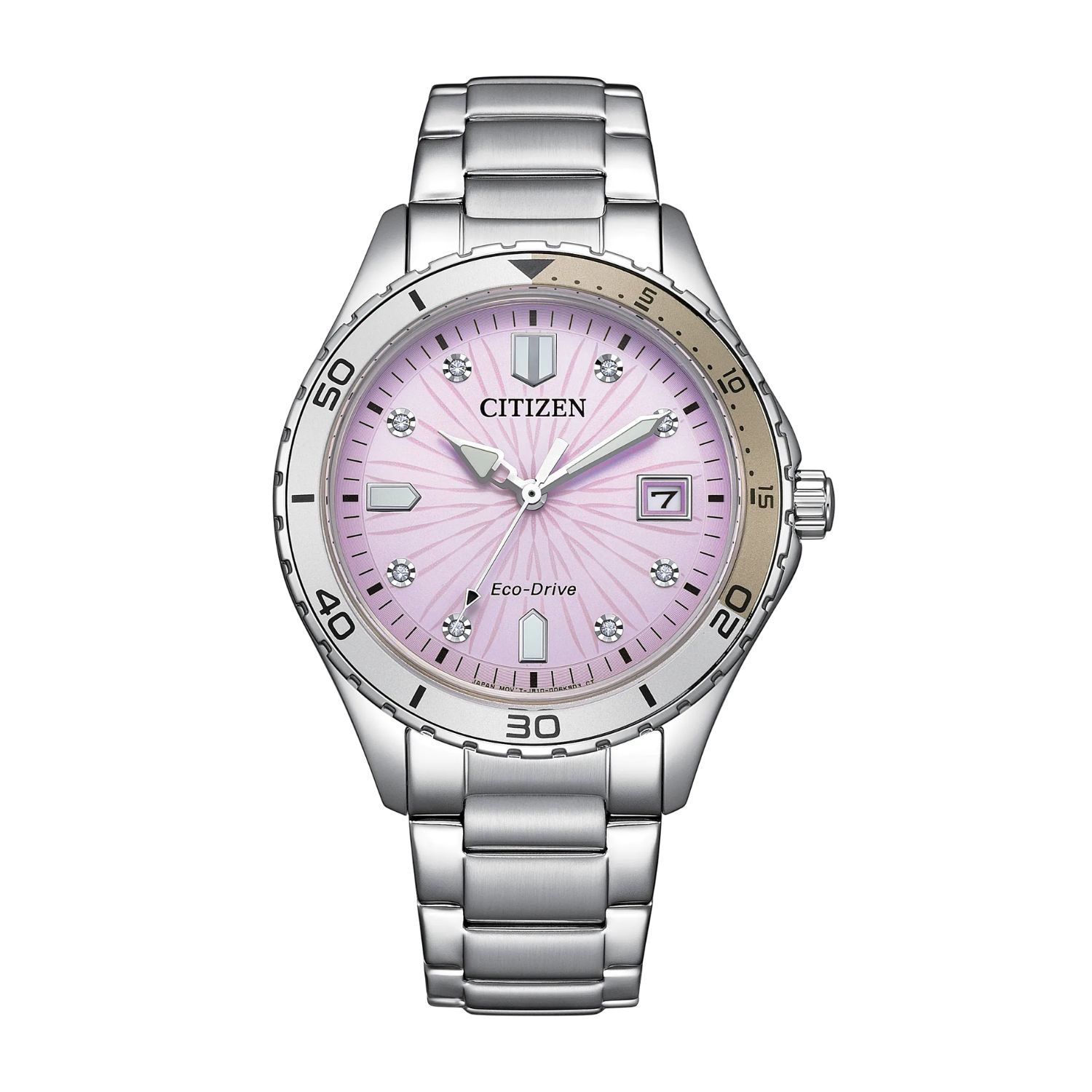 CITIZEN MARINE ECO-DRIVE PURPLE LADIES 37MM - 1