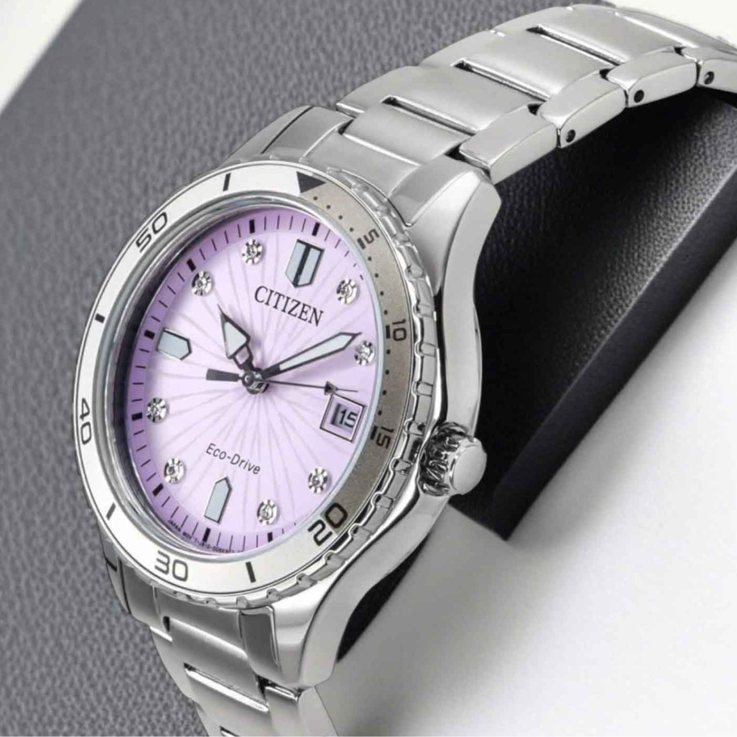 CITIZEN MARINE ECO-DRIVE PURPLE LADIES 37MM - 4