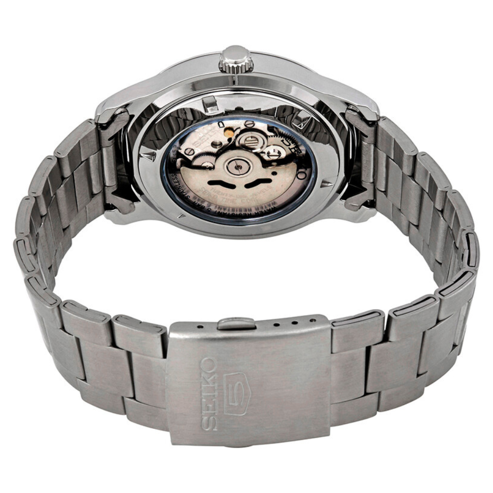 RELOJ SEIKO 5 AUTOMATIC WHITE SNKP15K1 42MM - 3