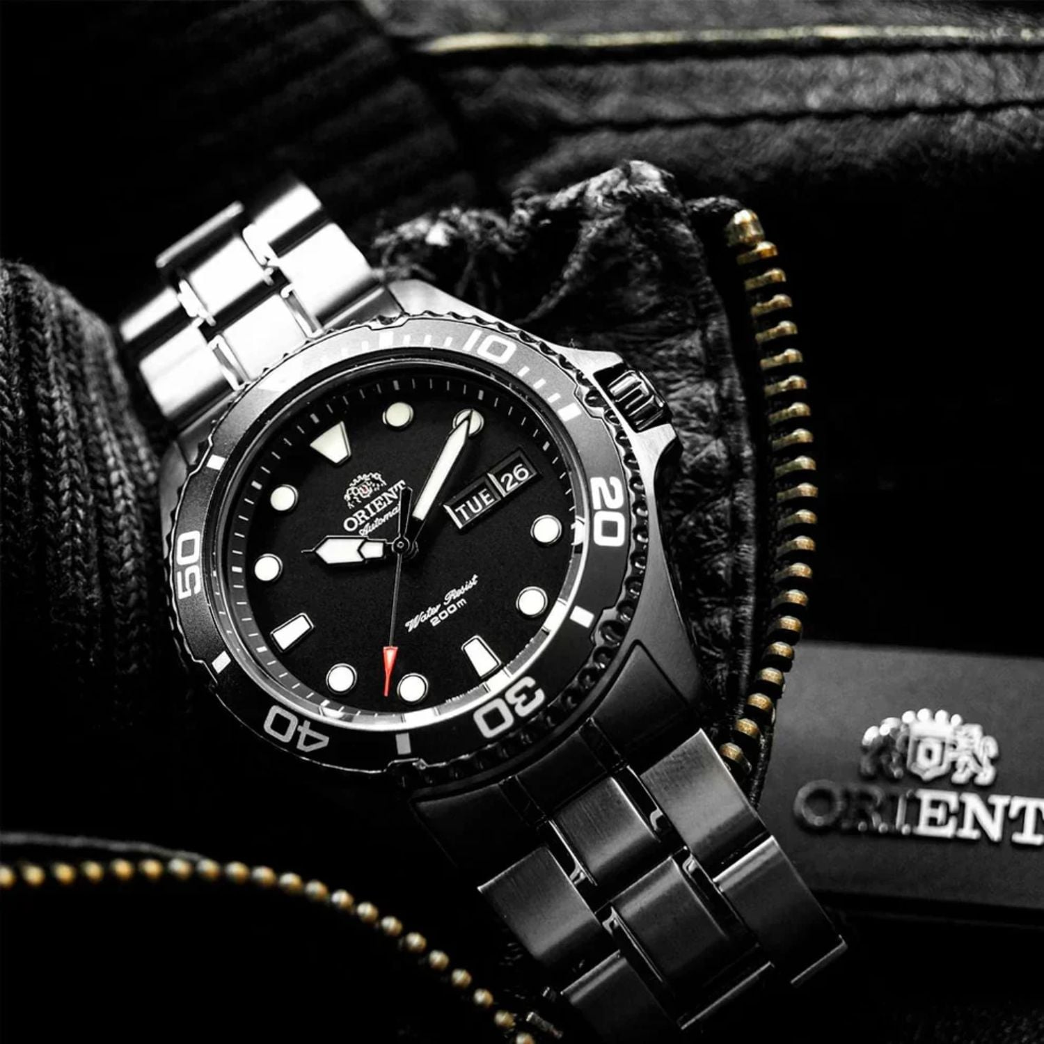 RELOJ ORIENT SPORTS RAY II AUTOMATIC BLACK 41.5MM - 5