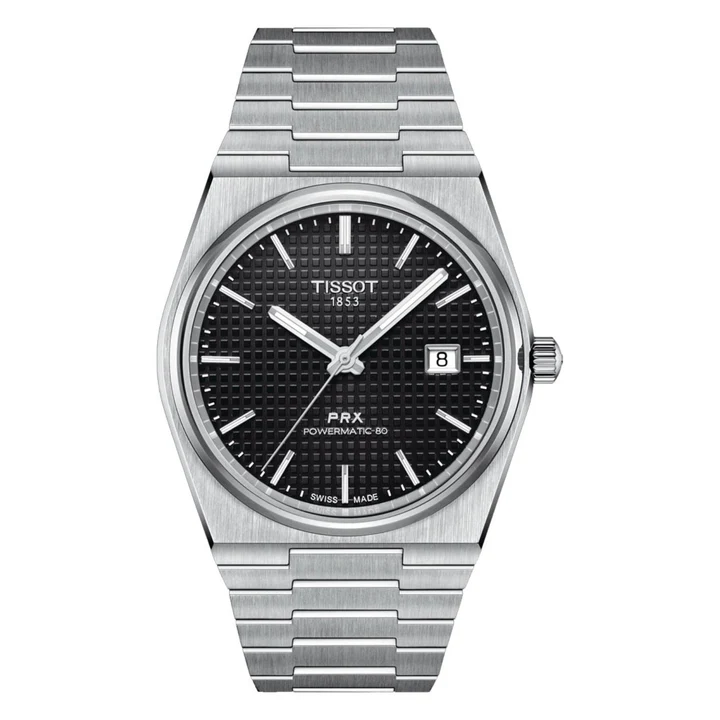 RELOJ TISSOT PRX POWERMATIC 80 BLACK 40MM - 1