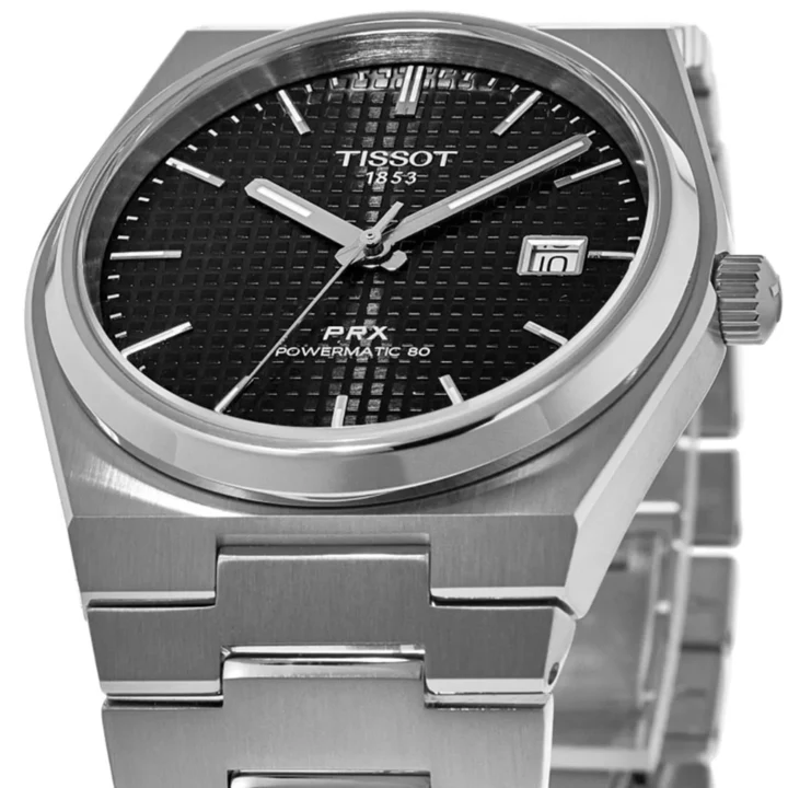 RELOJ TISSOT PRX POWERMATIC 80 BLACK 40MM - 2