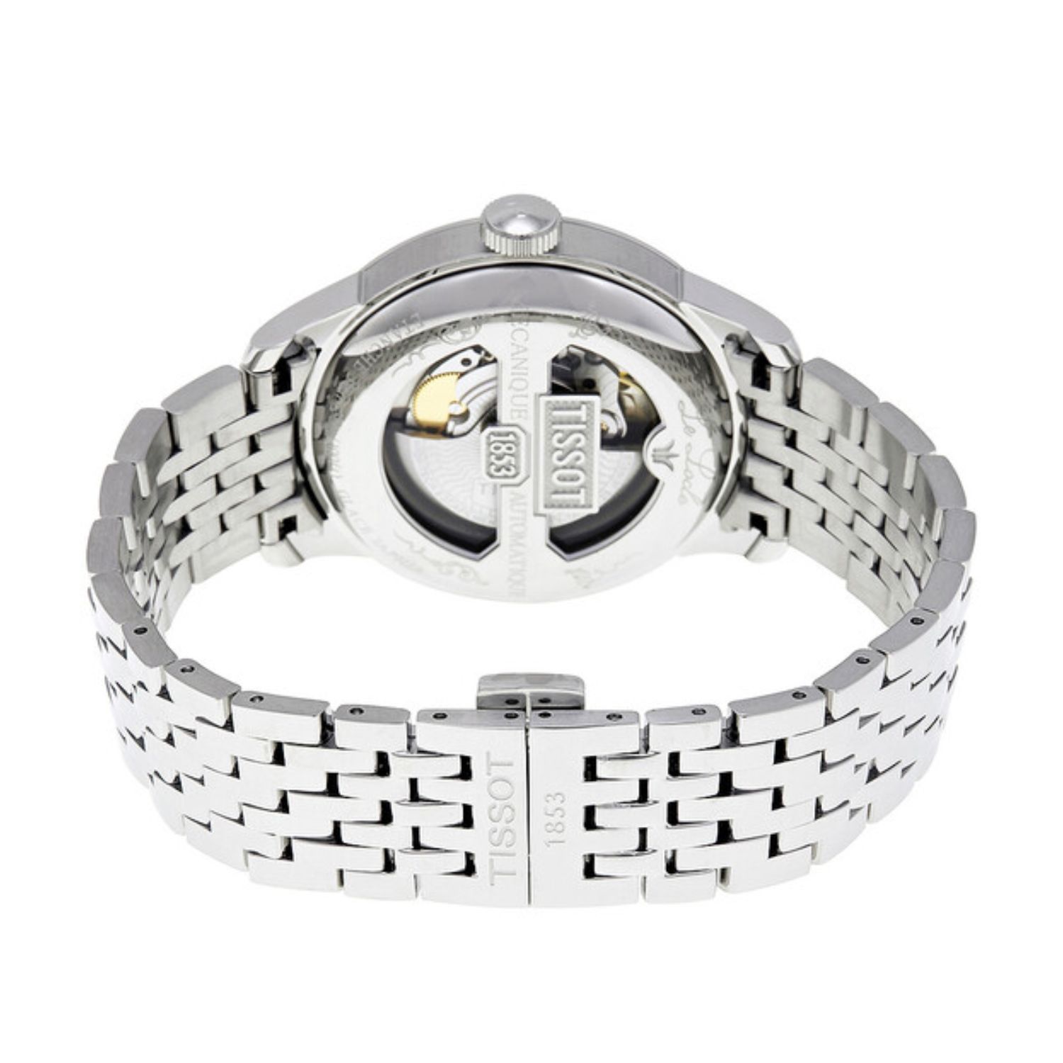 RELOJ TISSOT LE LOCLE POWERMATIC 80 WHITE BRACELET 39MM - 3