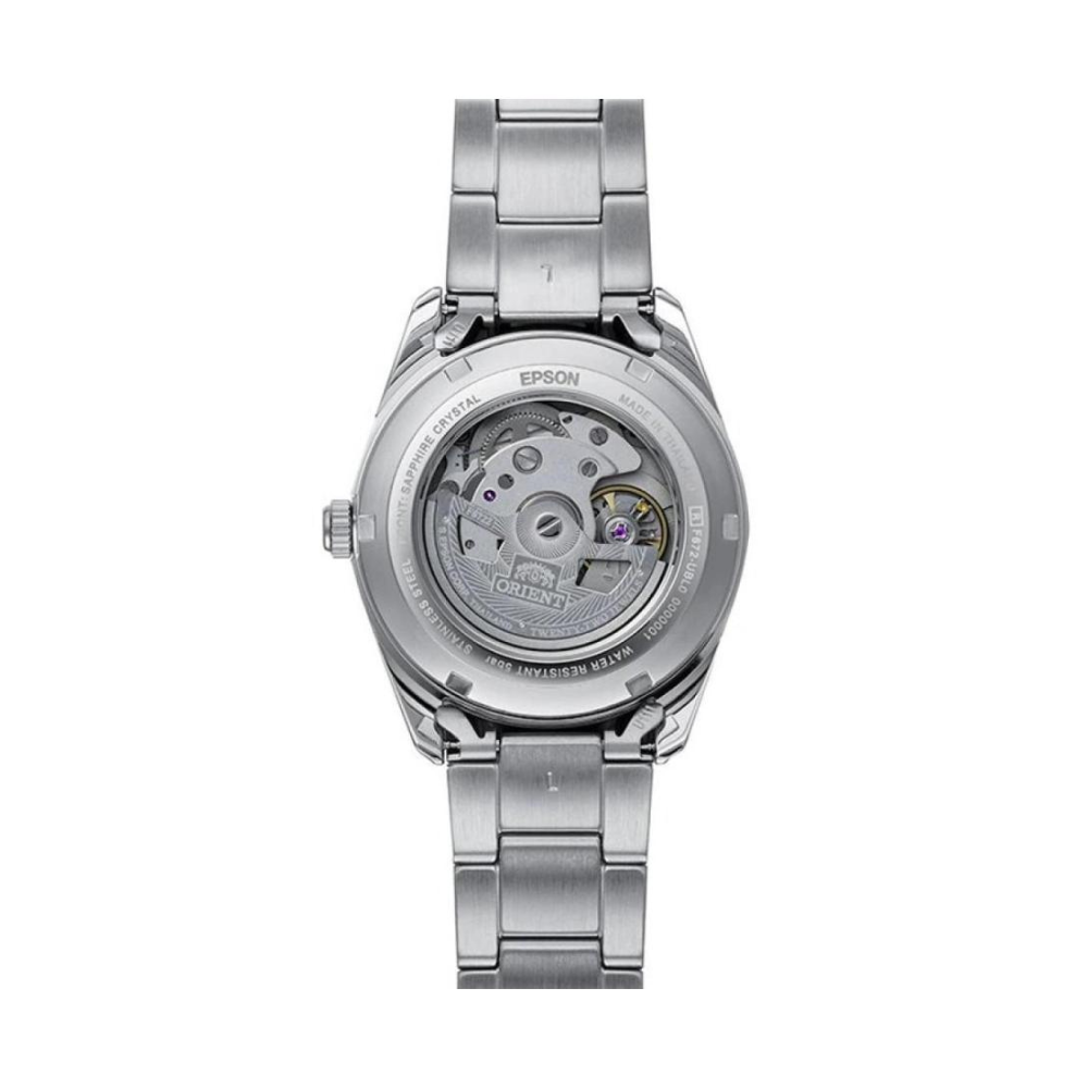 RELOJ ORIENT CLASSIC STRETTO DATE BLUE 38.5MM - 3