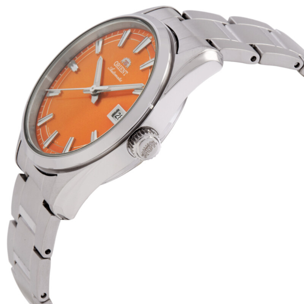 ORIENT CLASSIC STRETTO DATE ORANGE 38.5MM - 2