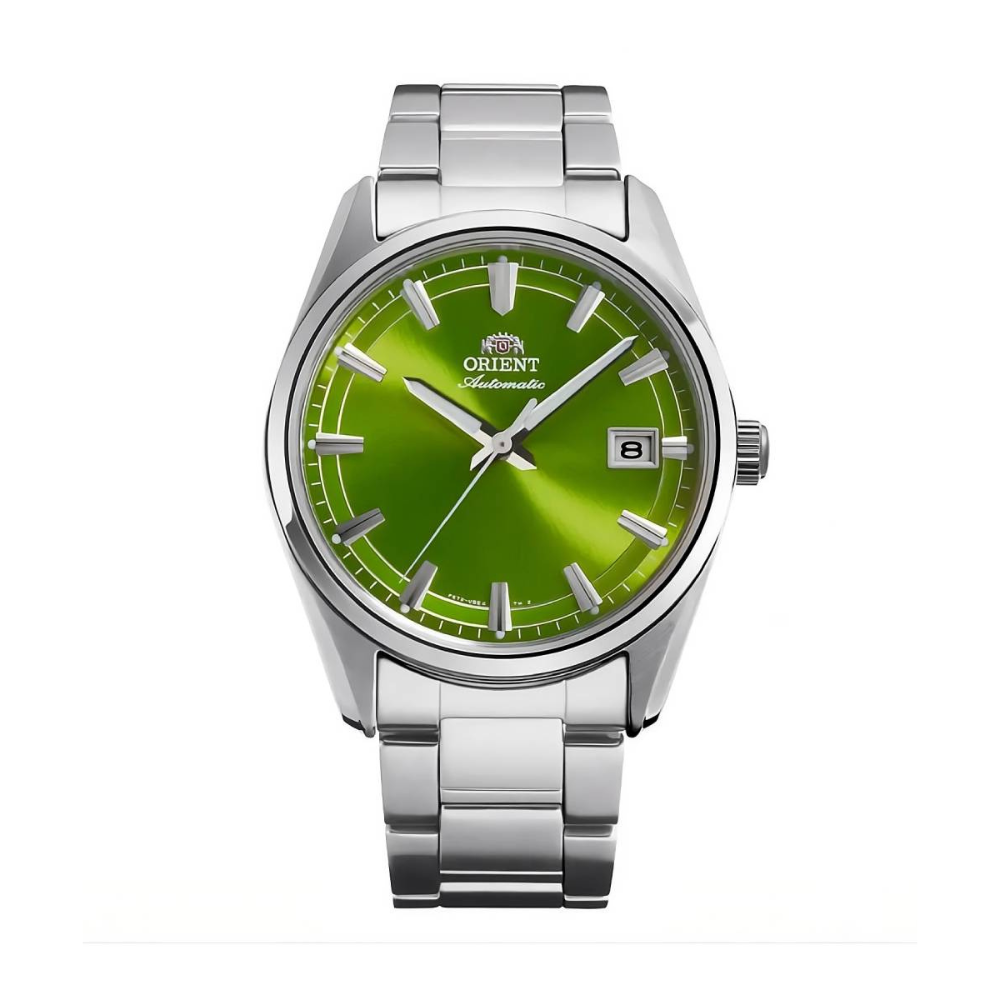 RELOJ ORIENT CLASSIC STRETTO DATE GREEN 38.5MM - 1