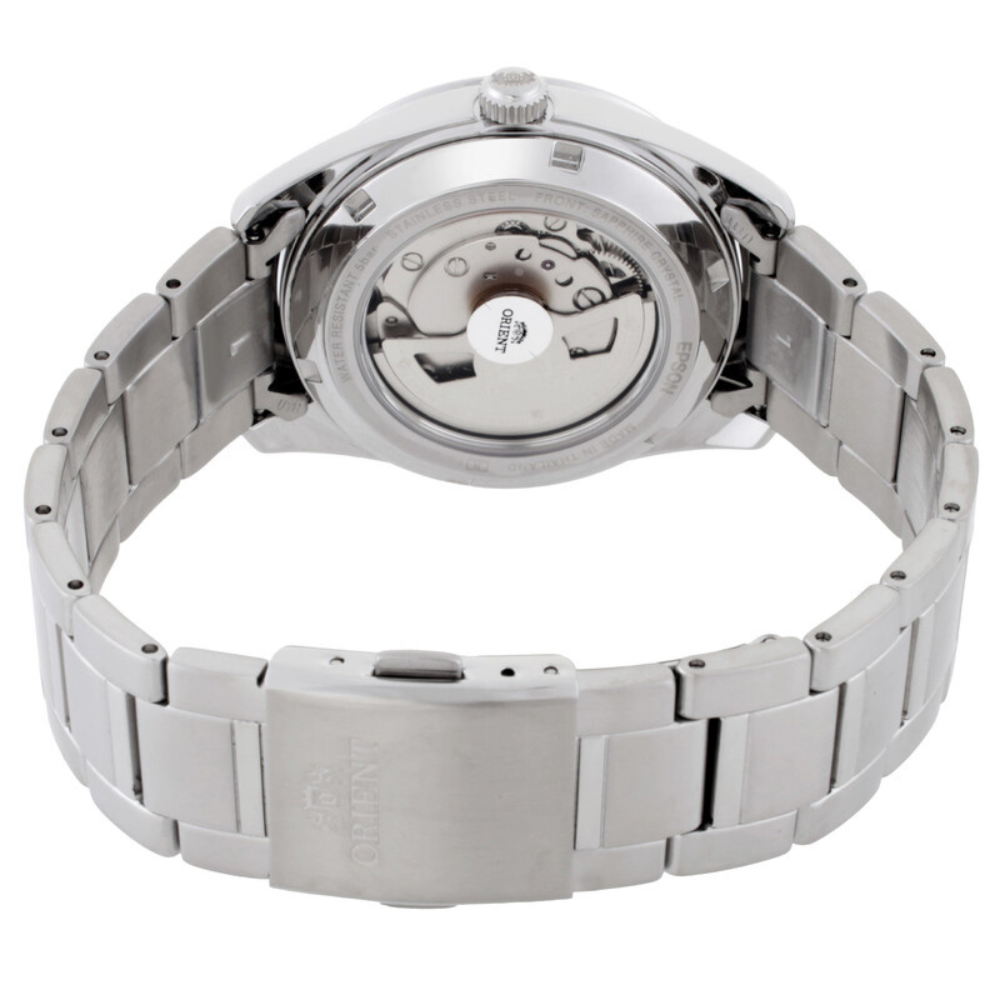 RELOJ ORIENT CLASSIC STRETTO DATE GREEN 38.5MM - 3