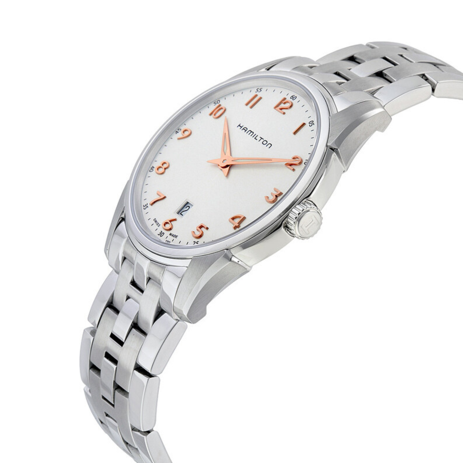 RELOJ HAMILTON JAZZMASTER THINLINE SILVER 42MM - 4