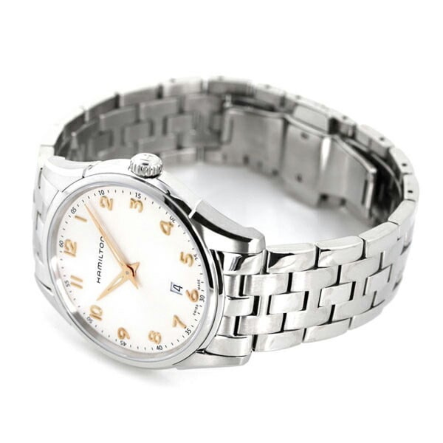 RELOJ HAMILTON JAZZMASTER THINLINE SILVER 42MM - 5