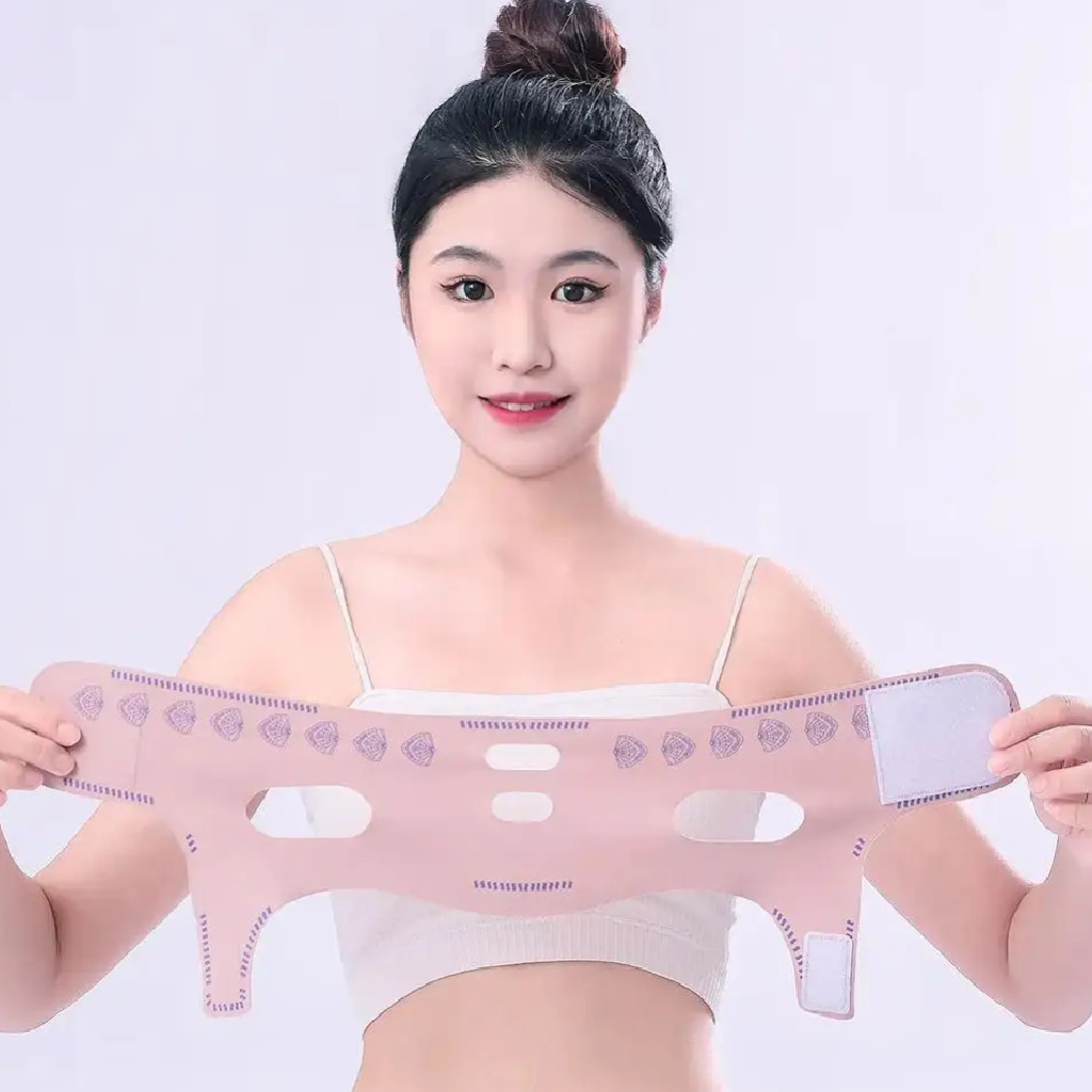 FAJA FACIAL ADELGAZANTE REDUCTOR DE PAPADA Y MENTÓN - 5