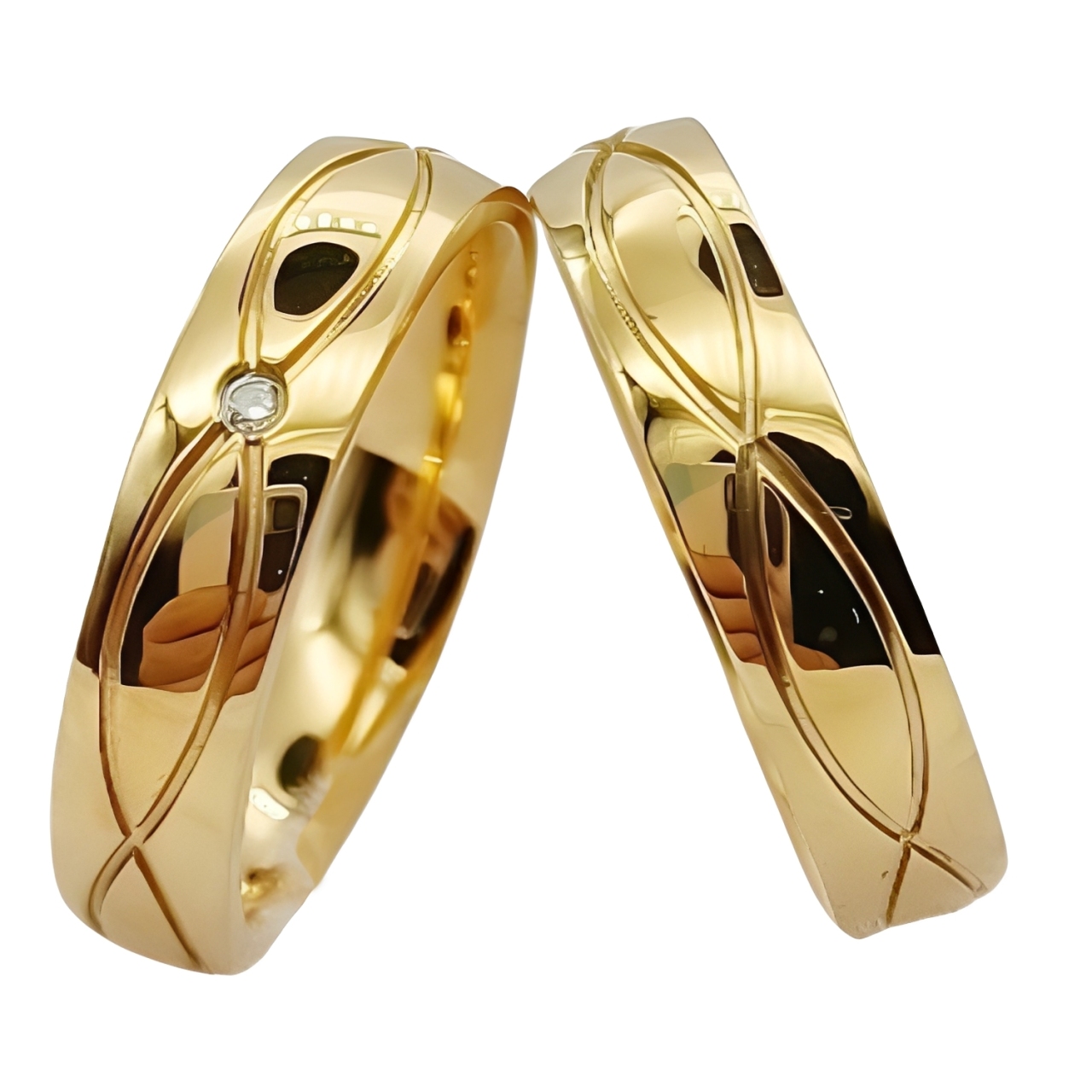 ANILLO PARA PAREJA COMPROMISO - REGALO ANIVERSARIO NOVIOS - 1