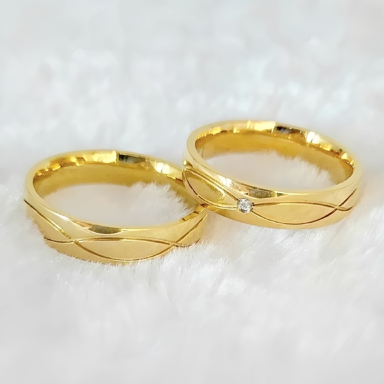 ANILLO PARA PAREJA COMPROMISO - REGALO ANIVERSARIO NOVIOS - 3