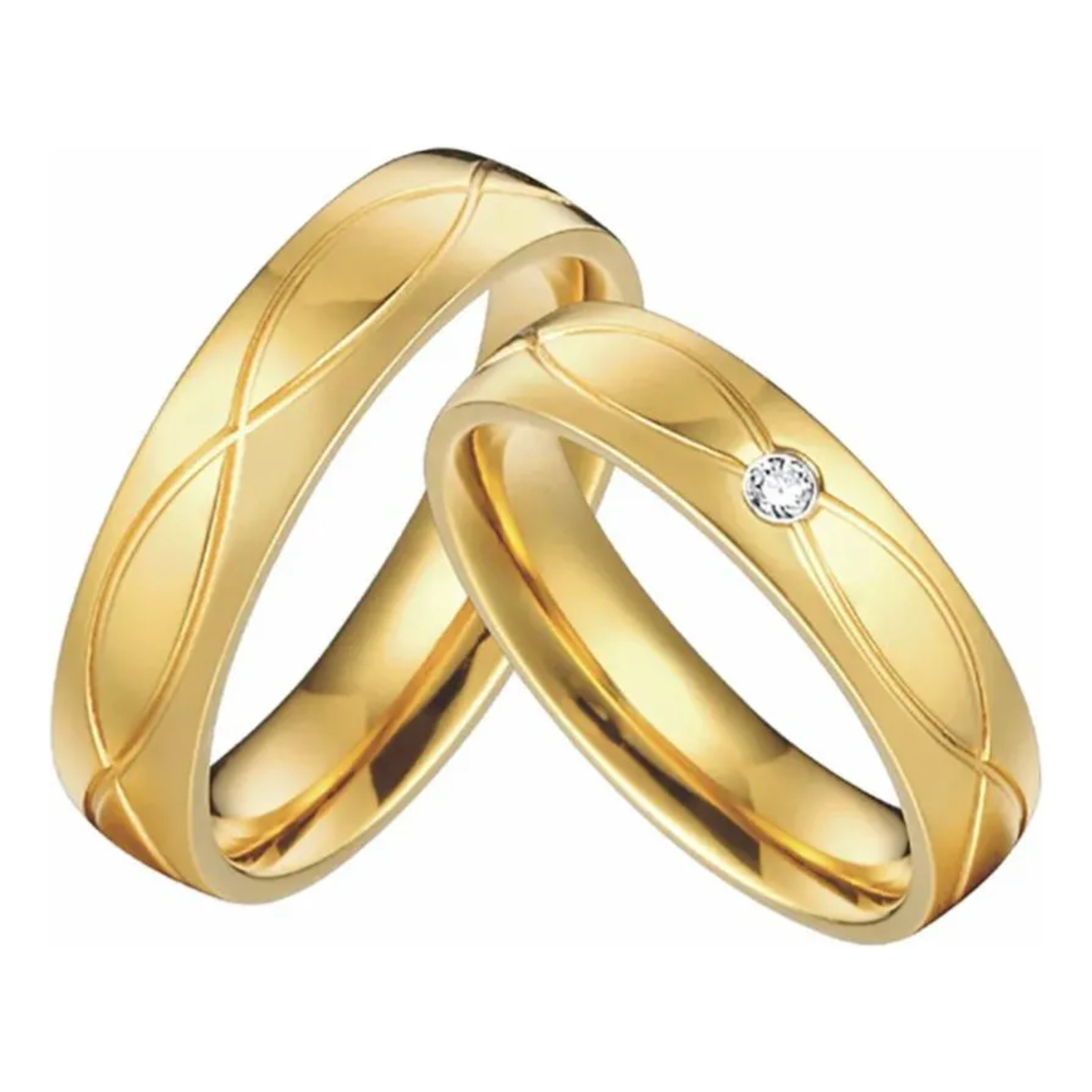ANILLO PARA PAREJA COMPROMISO - REGALO ANIVERSARIO NOVIOS - 7