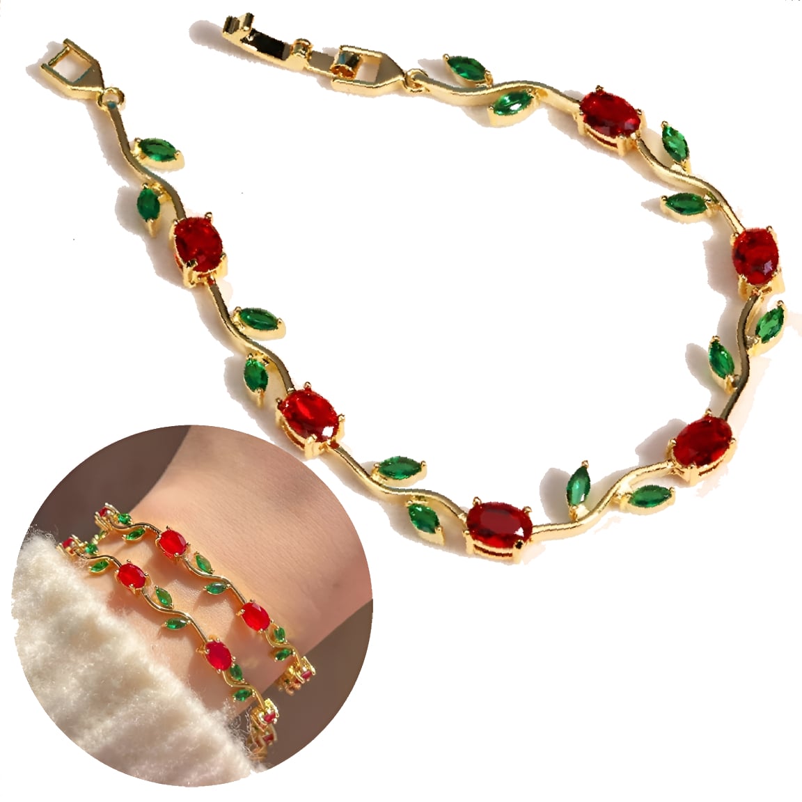 PULSERA TULIPÁN ACERO INOXIDABLE REGALO MUJER DISEÑO - 1