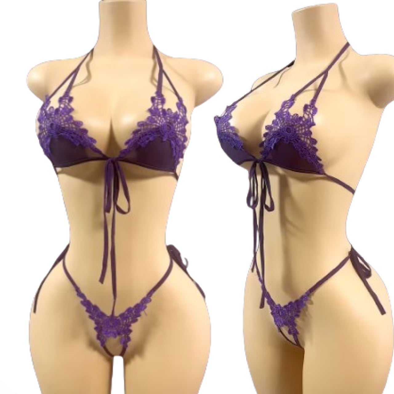 LENCERIA CONJUNTO ENAJE FLORAL ROPA MUJER - 7
