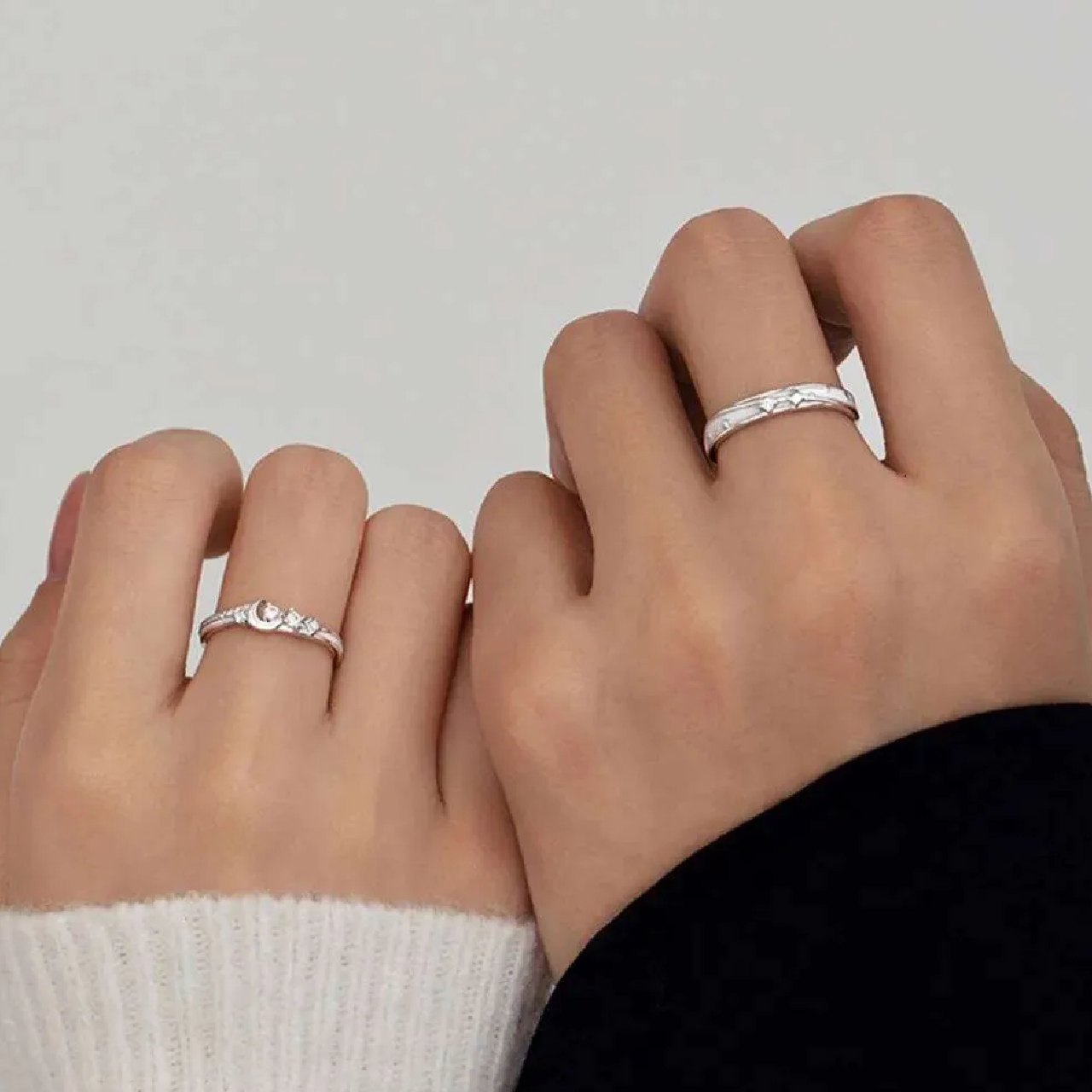 ANILLO DE PAREJA FLUORESCENTE DESTELLOS DE AMOR - 3