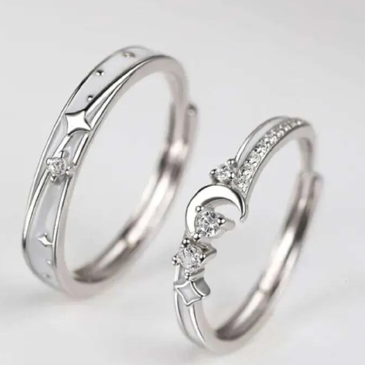 ANILLO DE PAREJA FLUORESCENTE DESTELLOS DE AMOR - 6