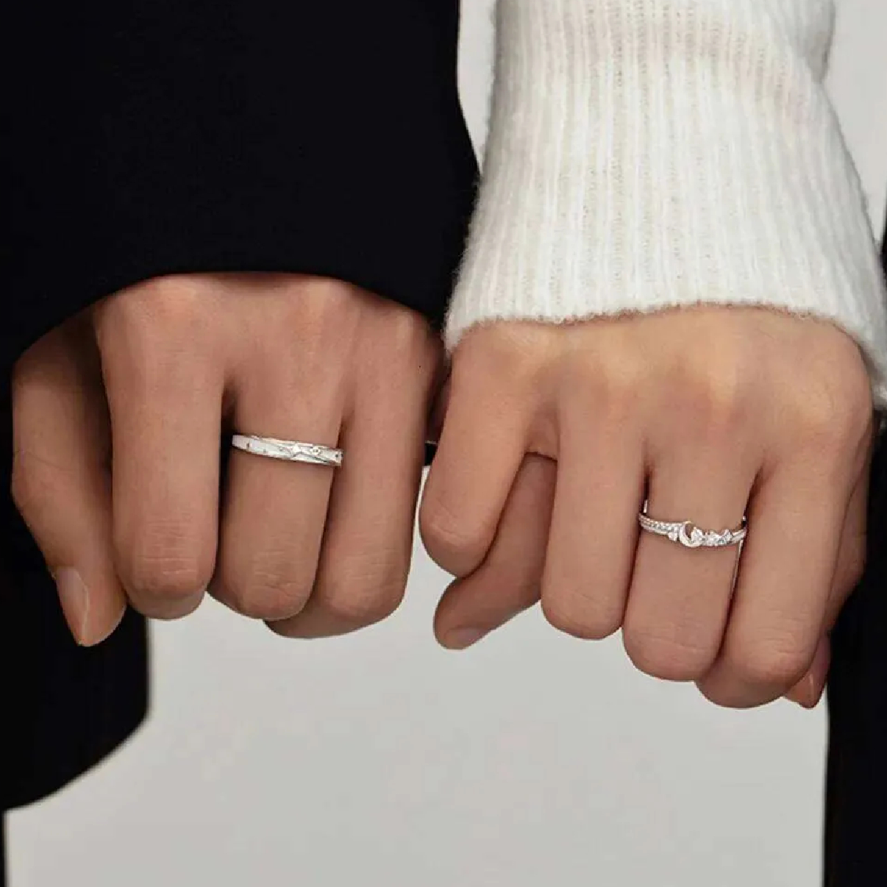 ANILLO DE PAREJA FLUORESCENTE DESTELLOS DE AMOR - 7