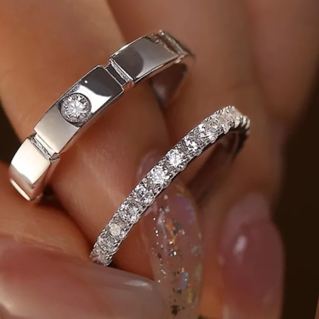 ANILLO PARA PAREJA - REGALO ENAMORADOS ,NOVIOS - 1
