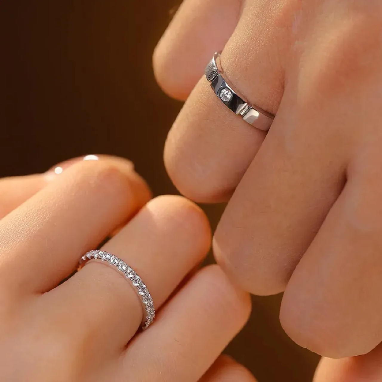 ANILLO PARA PAREJA - REGALO ENAMORADOS ,NOVIOS - 4