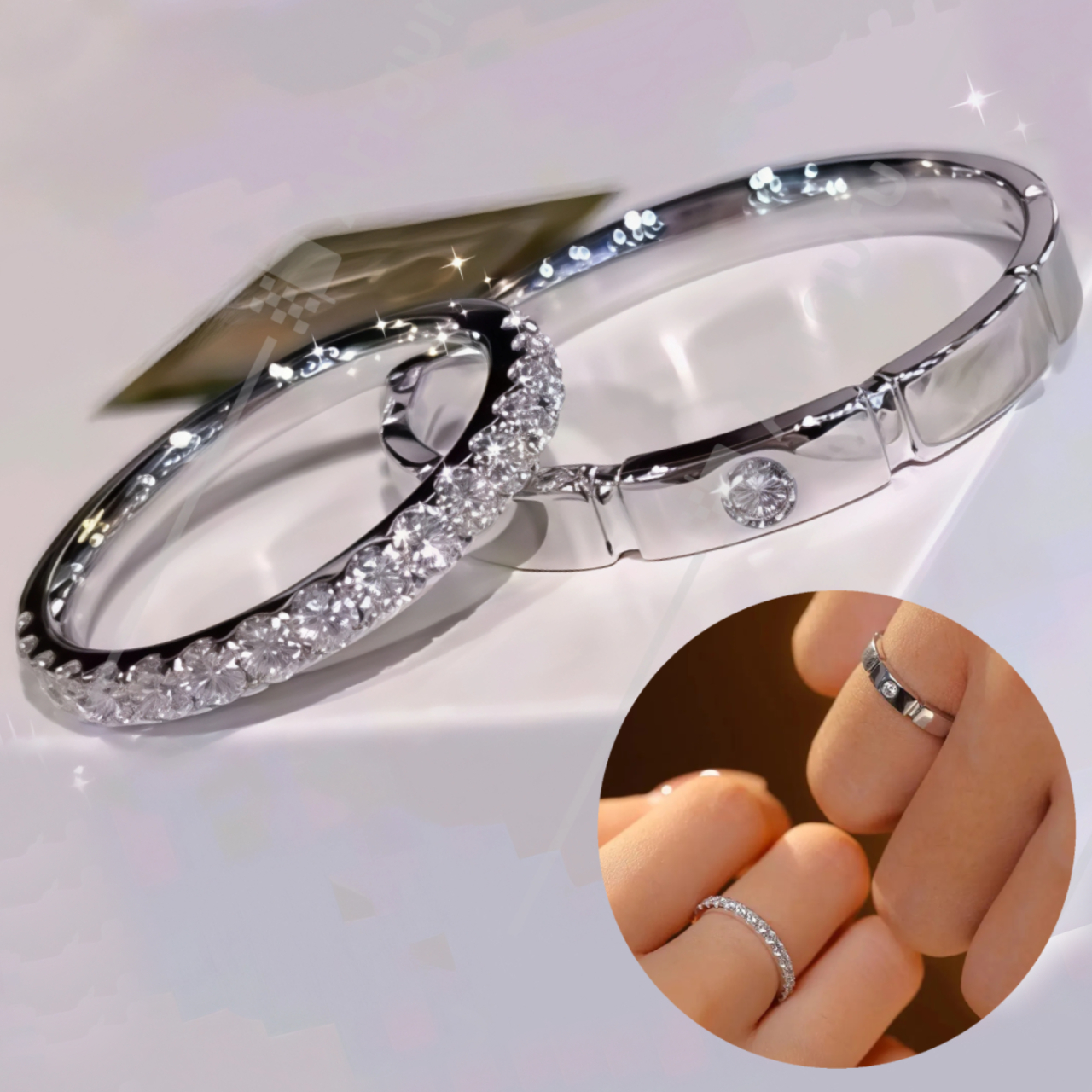 ANILLO PARA PAREJA - REGALO ENAMORADOS ,NOVIOS - 6