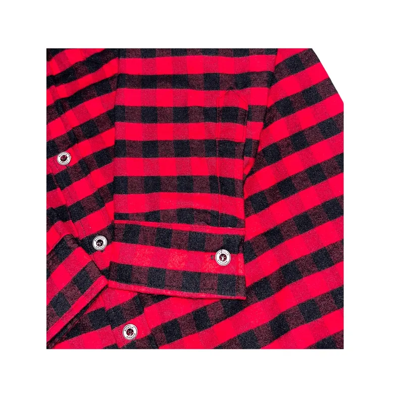 CAMISA NIÑO ALGODON LEÑADOR ROJO - 3