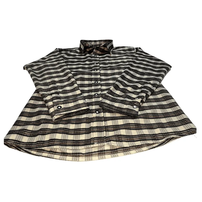 CAMISA NIÑO ALGODON LEÑADOR CANELA - 2