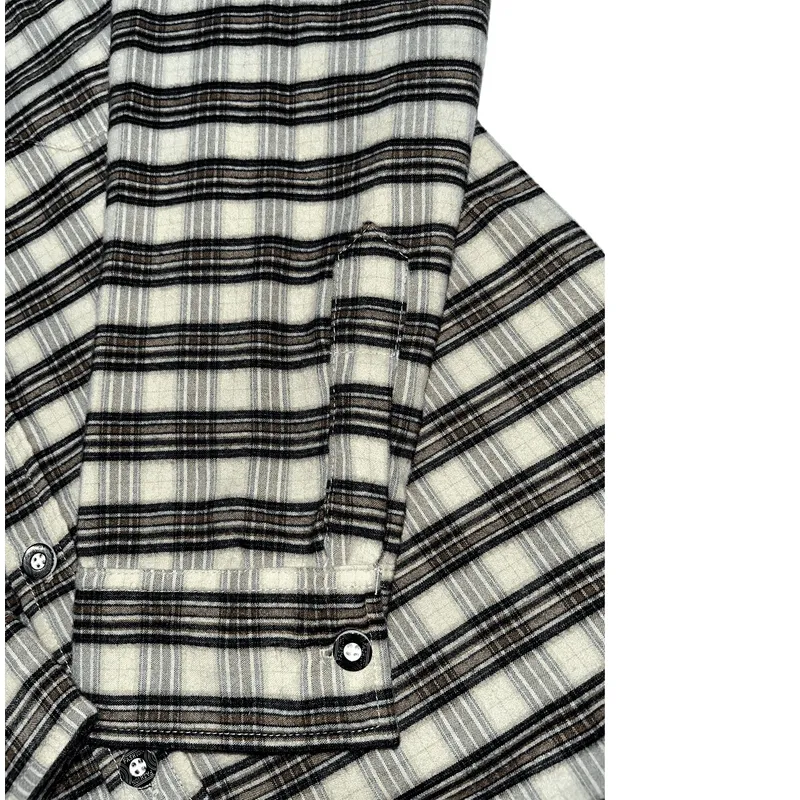 CAMISA NIÑO ALGODON LEÑADOR CANELA - 4