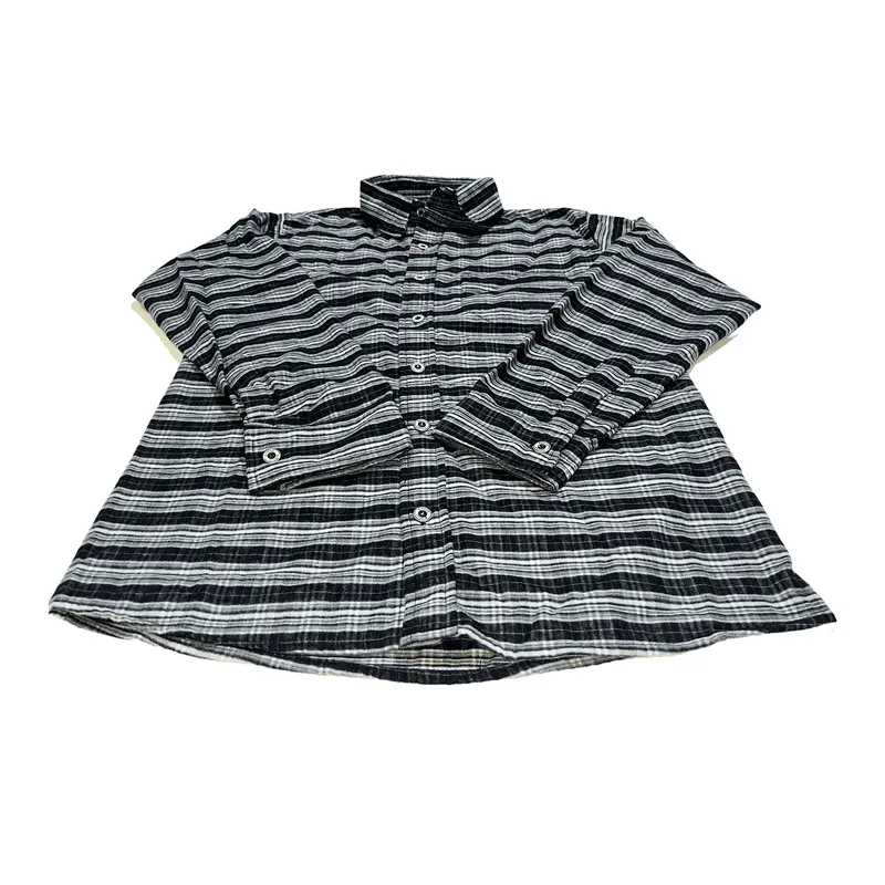 CAMISA NIÑO ALGODON LEÑADOR NEGRO - 2