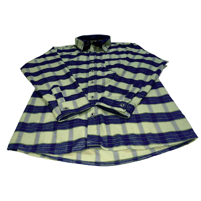 CAMISA NIÑO ALGODON LEÑADOR VERDE AGUA - 2