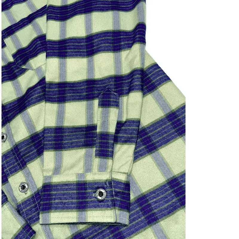 CAMISA NIÑO ALGODON LEÑADOR VERDE AGUA - 4