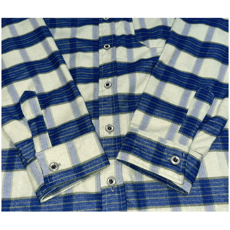 CAMISA NIÑO ALGODON LEÑADOR VERDE AGUA - 5