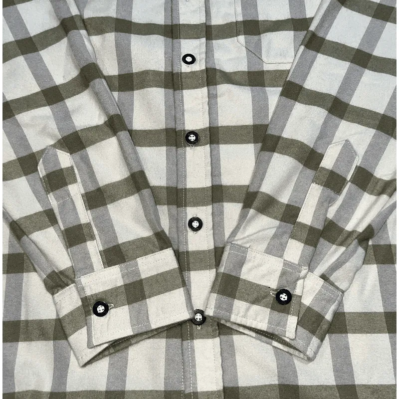 CAMISA NIÑO ALGODON LEÑADOR BEIGE - 3
