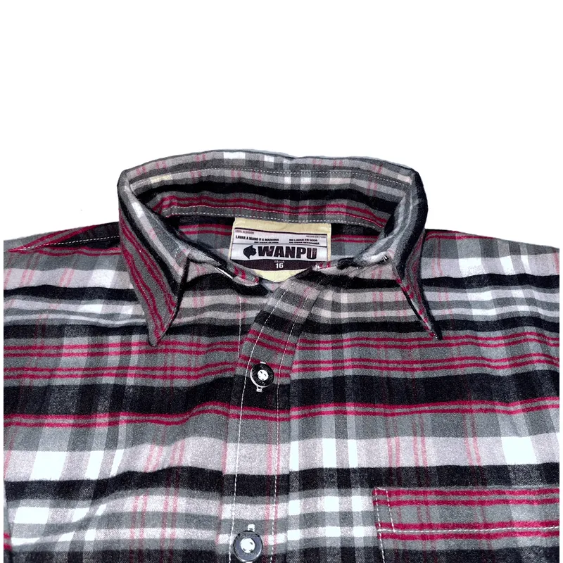 CAMISA NIÑO ALGODON LEÑADOR SALMÓN - 4